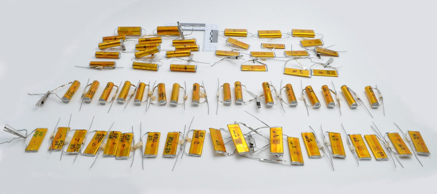 Caporus prototype capacitors